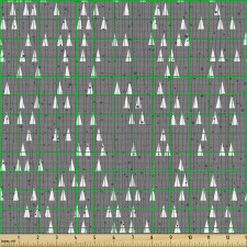 Geometrik Parça Kumaş Koyu Renk Arka Planda Üçgen Şekilleri
