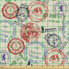 Koleksiyon Parça Kumaş Gezilerden Toplanan Damgalanmış Pullar
