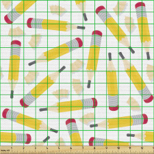 Öğrenci Parça Kumaş Sık Tekrarlanmış Silgili Kurşun Kalemler