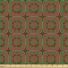 Geometrik Parça Kumaş Sofistike Tekrarlı Basit Köşeli Formlar