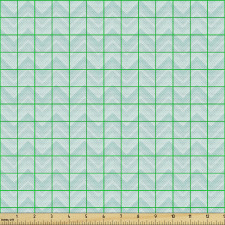 Geometrik Parça Kumaş Pastel Tonlu Zikzak Çizgili İllüstrasyon