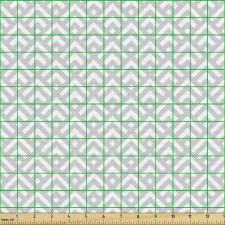 Geometrik Parça Kumaş İç İçe Şekillerden Oluşan Aralıksız Desen