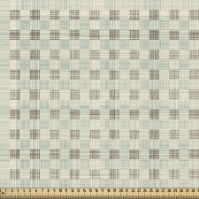 Geometrik Parça Kumaş Eskitme Tarzı Çizgili Kareli Şekiller