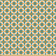 Geometrik Mikrofiber Parça Kumaş Geometrik Sarı Mavi