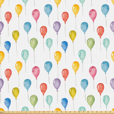 Çok Renkli   Mikrofiber Parça Kumaş Sulu Boyayla Yapılmış Tekrarlayan Balonlar