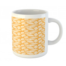 Simple Calm Leafs Art Mug