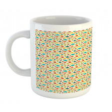 Multicolor Maple Leaves Mug