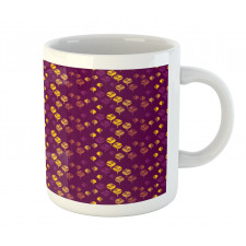 Cozy Abstract Leaves Mug