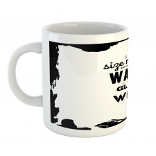 Funny Drinking Words Wine Mug