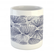 Snail and Sea Shells Art Mug