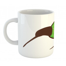 Small Bird and Fruit Slice Mug