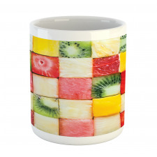 Square Slices of Fresh Food Mug