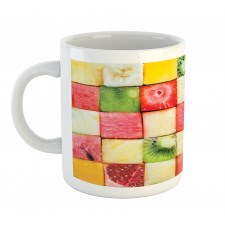 Square Slices of Fresh Food Mug