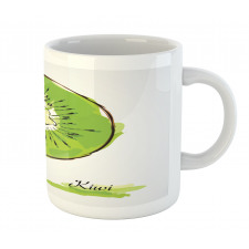 Halved Fruit Design Mug