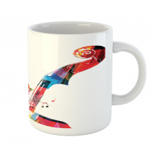 Creative Abstract Pegbox Art Mug