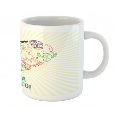 Viva Mexico Folklore Mug