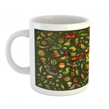 Latin America Objects Art Mug