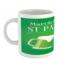 St. Patrick's Day Beers Mug