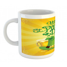 Beer Clover Leprechaun Mug