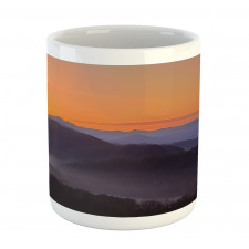 Dawn on Misty Mountains Mug