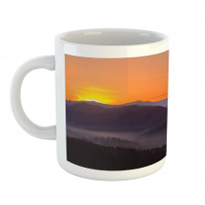 Dawn on Misty Mountains Mug