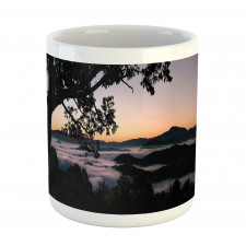 Fog Fill Valley Sunset Mug