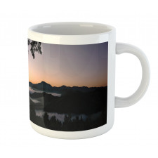 Fog Fill Valley Sunset Mug