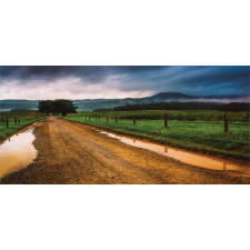 Puddles on Dirt Road Mug