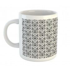 Baroque Curly Motif Mug