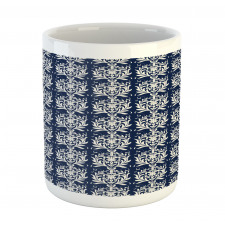 Classic Botanical Motif Mug