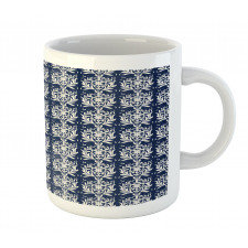 Classic Botanical Motif Mug