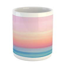 Ombre Sunset Calm Ocean View Mug