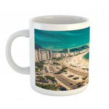 Copacabana Beach Art Mug