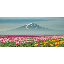 Colorful Japanese Tulips Field Mug