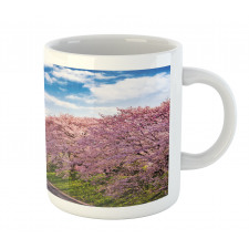 View of River and Clear Sky Mug