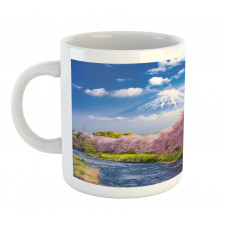 View of River and Clear Sky Mug