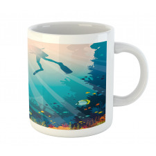 Underwater Elements Diver Mug