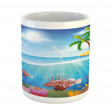 Lionfish and Coral Reefs Mug