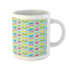 Colorful Seaweed Coral Mug