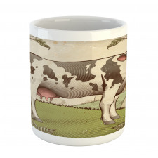 Dairy Cattle Farmland Mug