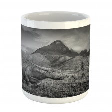 Buffalo on Rice Fields Mug