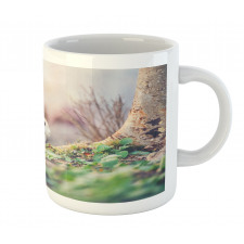 Spring Rabbit Forest Mug