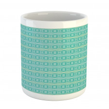 Striped Round Polka Dot Mug