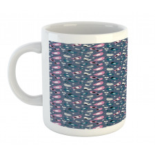 Avian Animals Polka Dots Mug