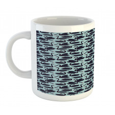 Long Necked Aquatic Bird Mug