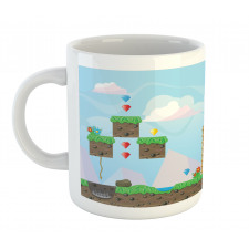 Vintage Game Platform Art Mug