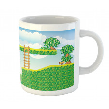 Exotic Tile Game Platform Mug