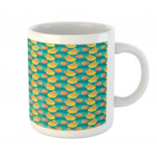 Retro Colored Gamepad Art Mug