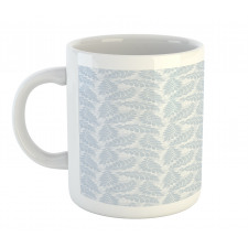 Botany Art Pastel Branches Mug