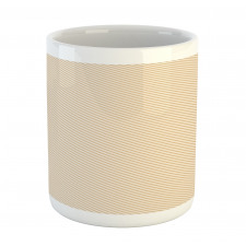 Abstract Diagonal Stripes Art Mug